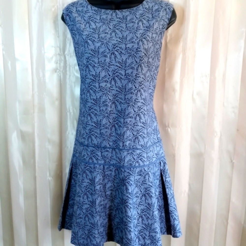 J CREW PALM DRESS